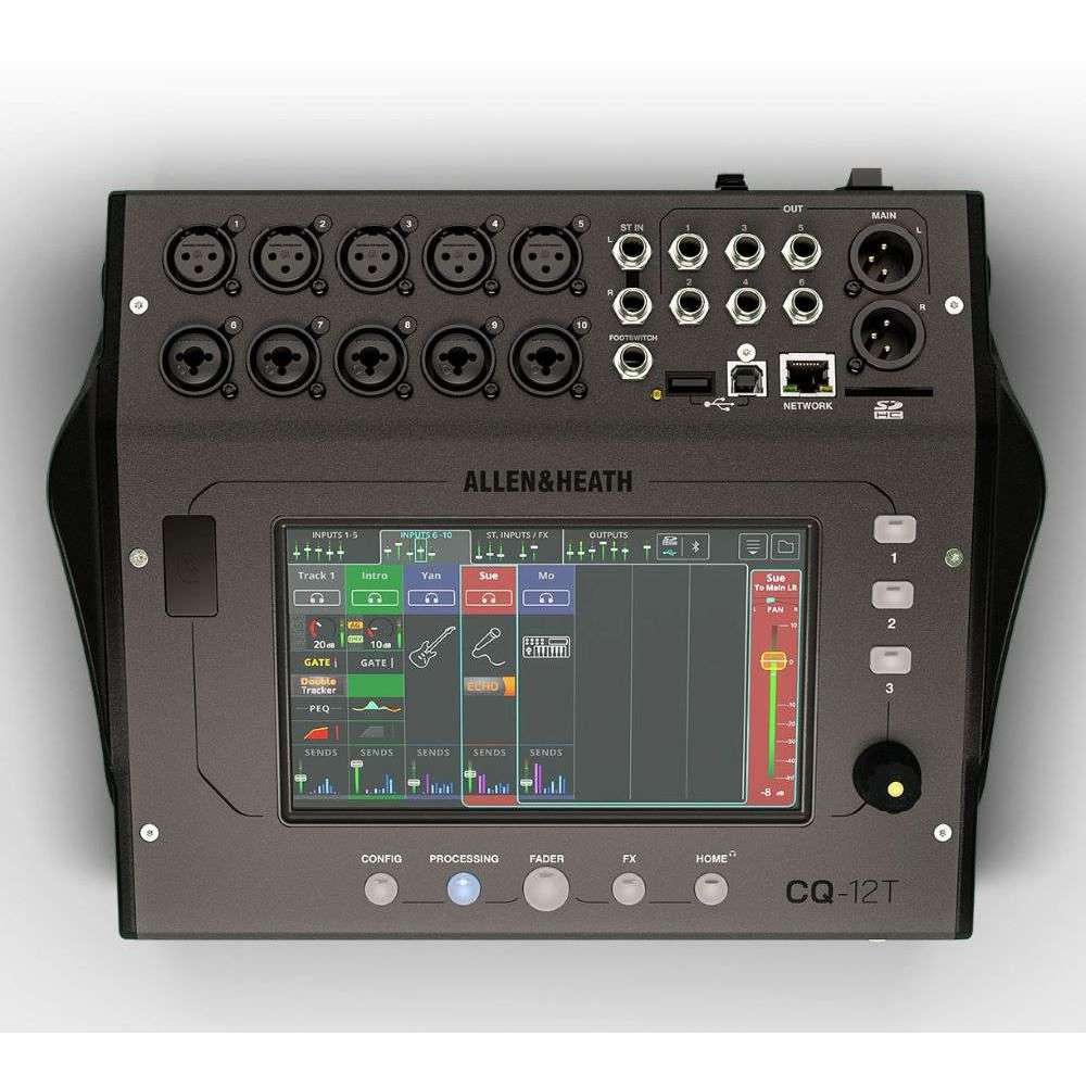Allen & Heath CQ-12T Ultra-Compact Digital Mixer (incl. $264 Bonus)