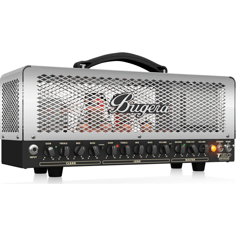 Bugera T50 INFINIUM 50-Watt Cage-Style Tube Amplifier Head