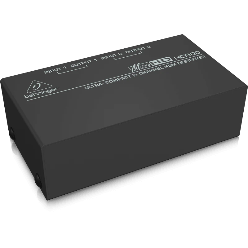 Behringer MICROHD HD400 Hum Destroyer