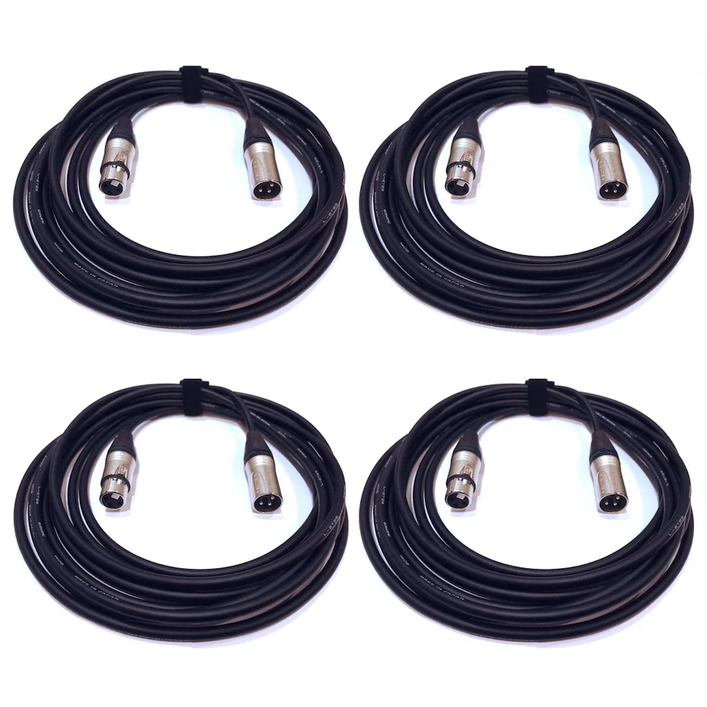 4 Buy Canare L2T2-S Heavy Duty Mic Cable with NEUTRIK XX XLR's - 1.5 to 20 Metre