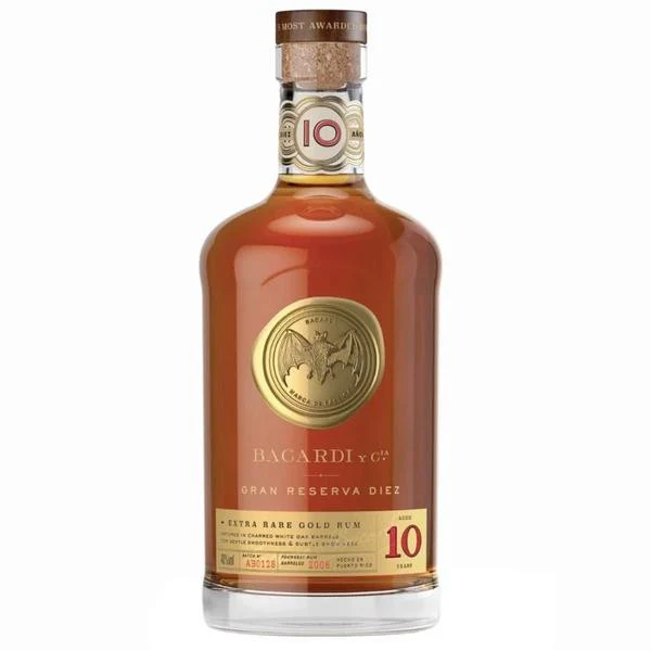 Bacardi Gran Reserva Diez 10 Year old (750ml)