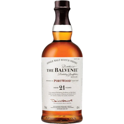 The Balvenie 21 Year Old Portwood Finish Single Malt Whisky (750ml)