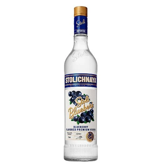 Stolichnaya Blueberi Flavored Vodka (750ml)