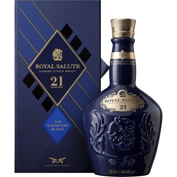 Royal Salute Blended Scotch Whisky - Aged 21 Years (750ml)
