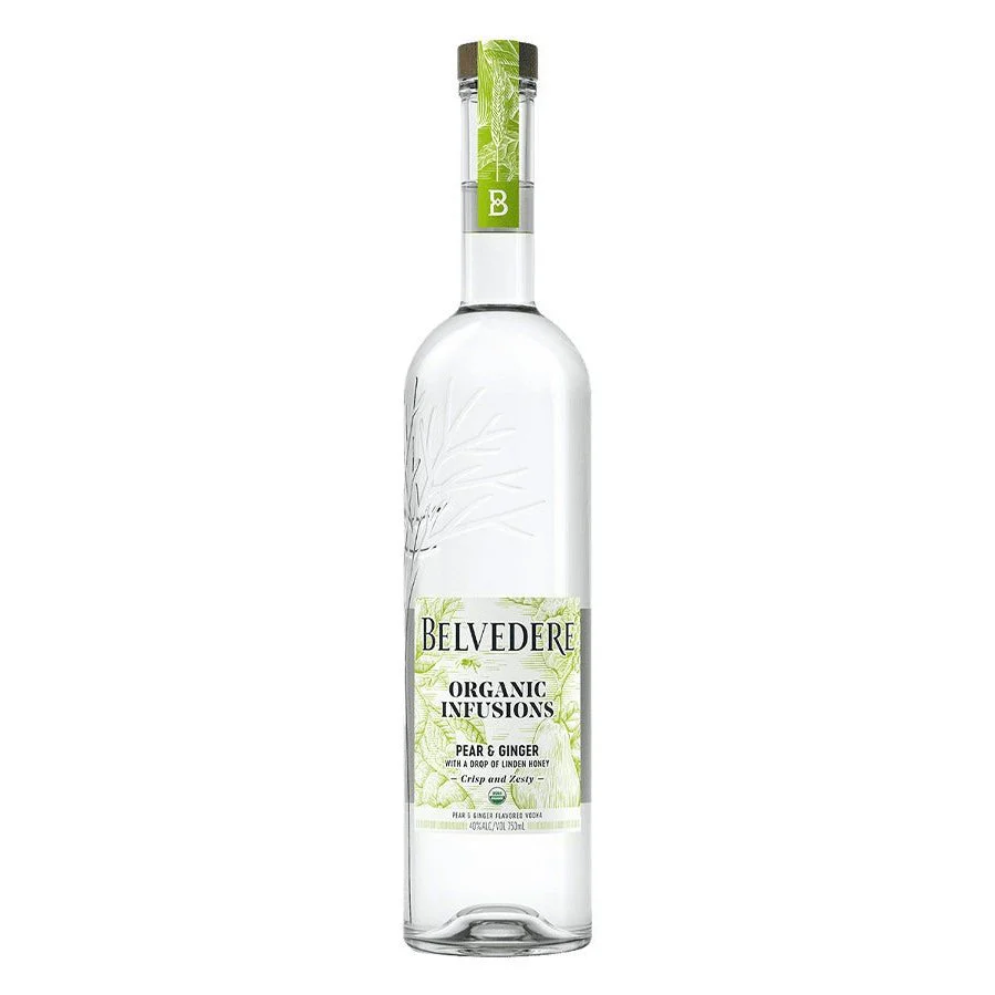Belvedere Organic Infusions Pear & Ginger Vodka (750ml)