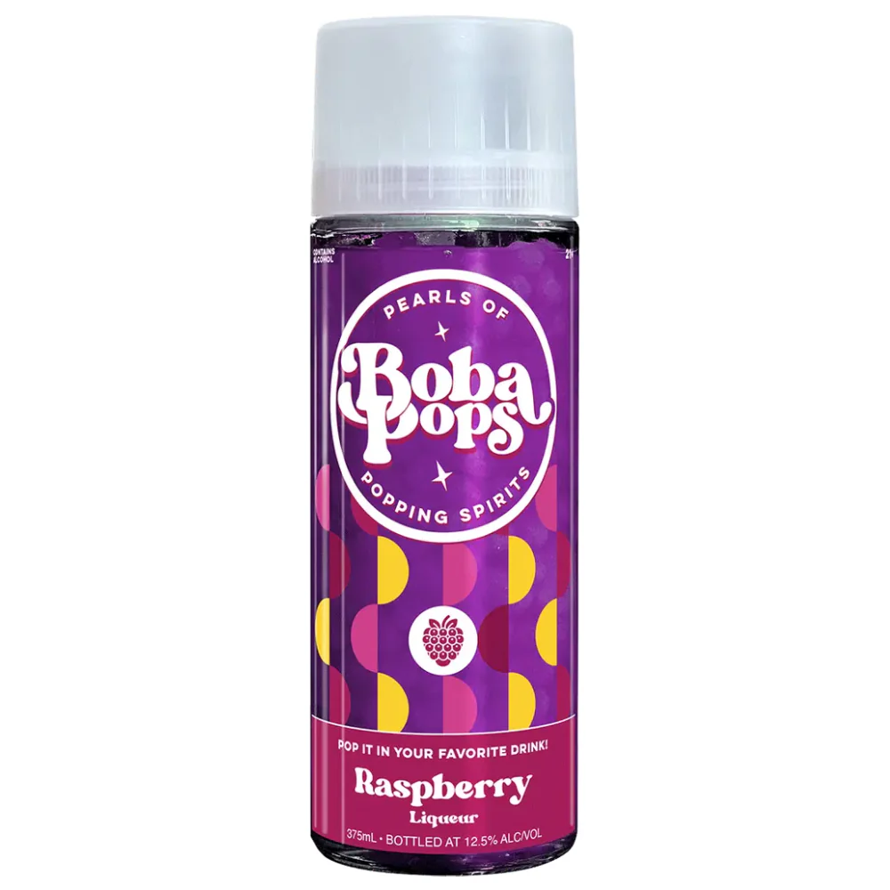 Boba Pops Raspberry Liqueur (375ml)