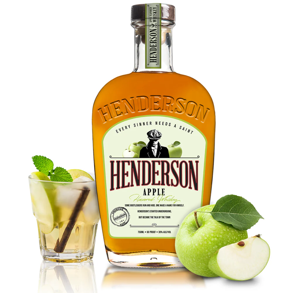 Henderson Apple Flavored Whiskey 750ml