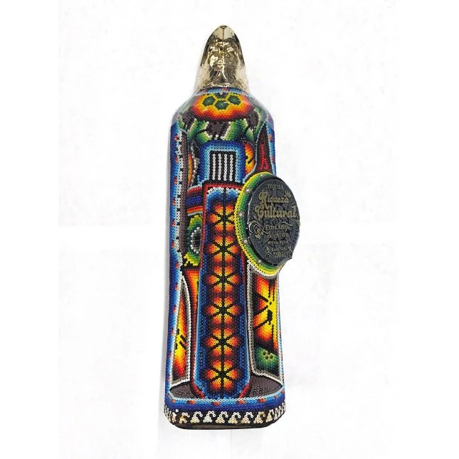Riqueza Cultural Tequila Extra A?ejo Beaded Eagle Guerrero Bottle (750ml)