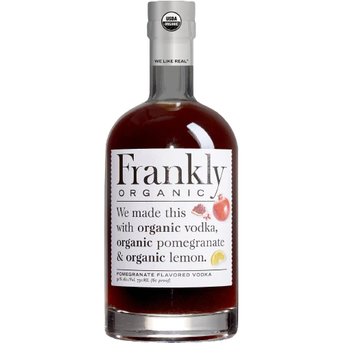 Frankly Organic Pomegranate Vodka (750ml)