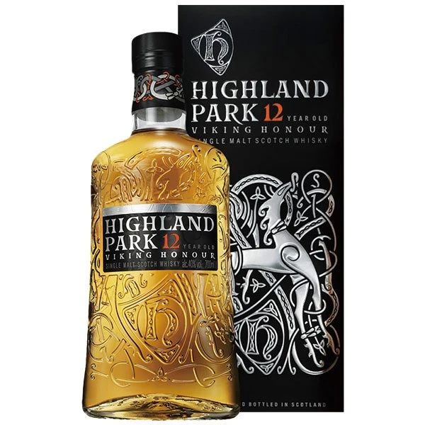 Highland Park Viking Honour Single Malt Scotch Whisky - Aged 12 Years (750ml)