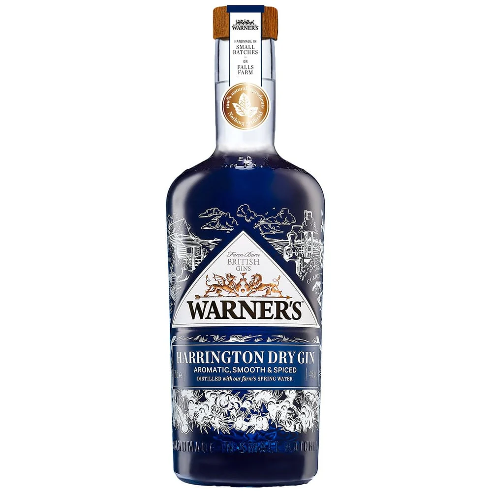 Warner's Harrington Dry Gin 750ml