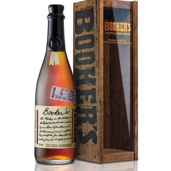 Booker's Uncut & Unfiltered Kentucky Straight Bourbon Whiskey - Batch No. 2019-01 (750ml)