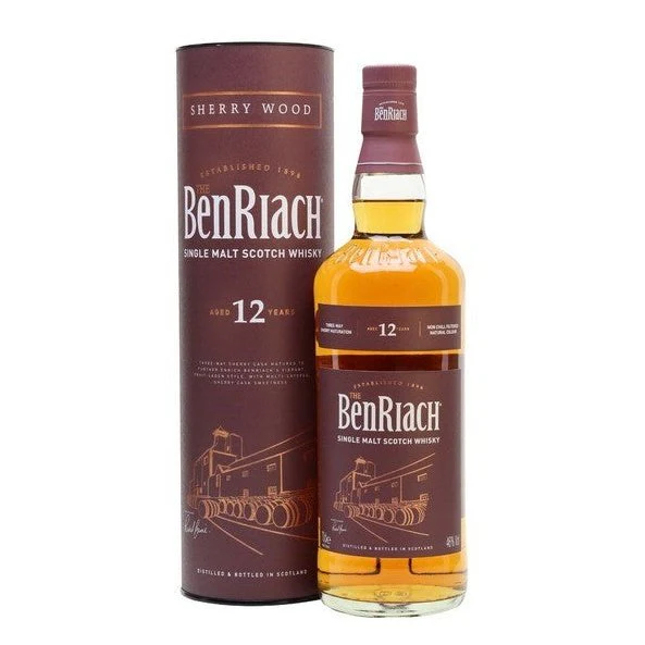 The Benriach Single Malt Scotch Whisky - Aged 12 Years (750ml)