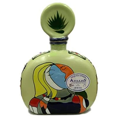 Azulejos Anejo Green Masterpiece Collection Tequila (750ml)