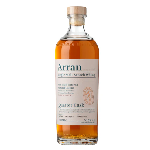 The Arran Quarter Cask Island Single Malt Scotch Whisky (750ml)