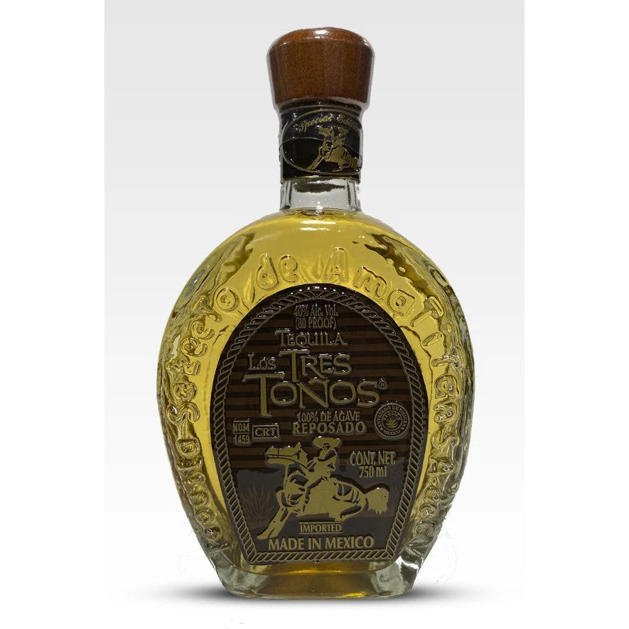 Tequila Los Tres Tonos Reposado (750ml)