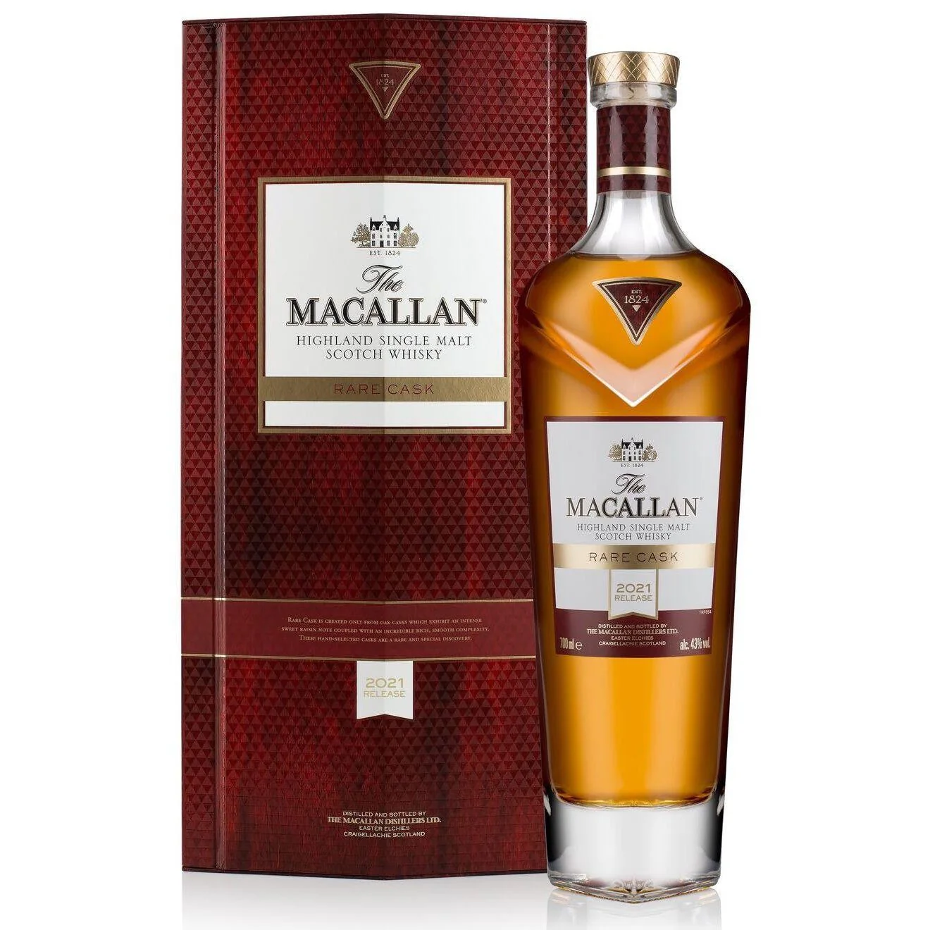 The Macallan Rare Cask Highland Single Malt Scotch Whisky 2021 Release (750ml)