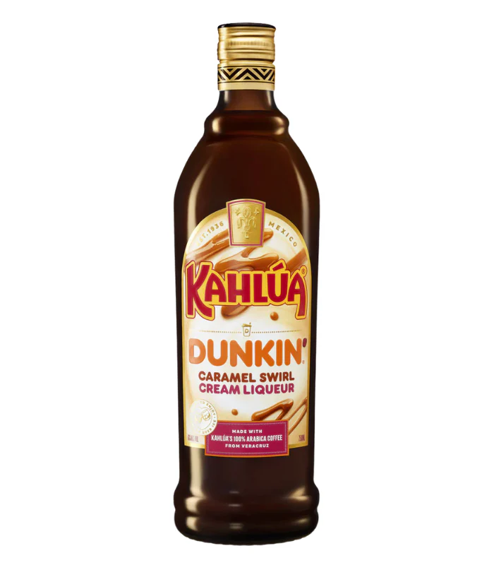 Kahlua Dunkin Caramel Swirl Cream Liqueur 750ml