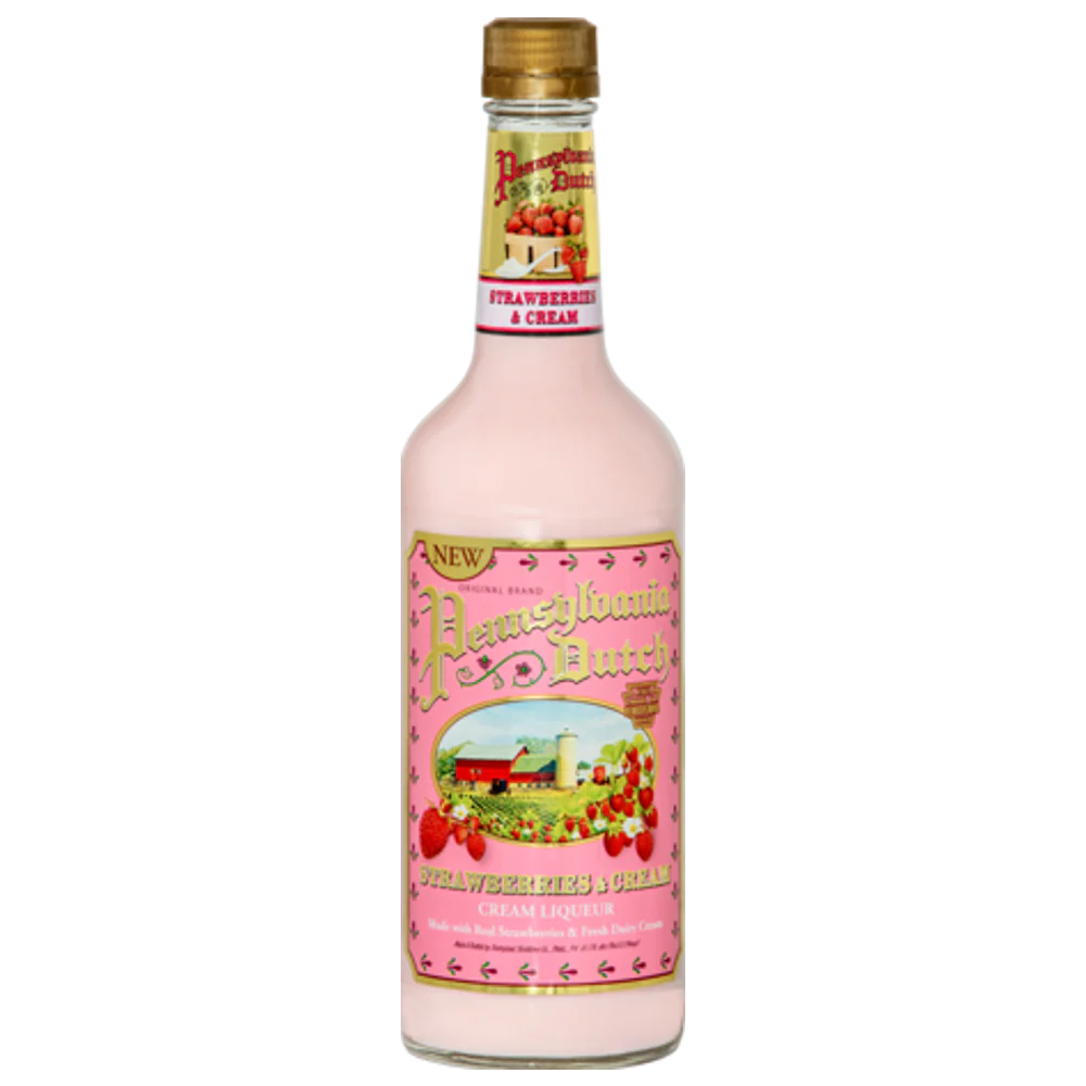 Pennsylvania Dutch Strawberries & Cream - Cream Liqueur (750ml)