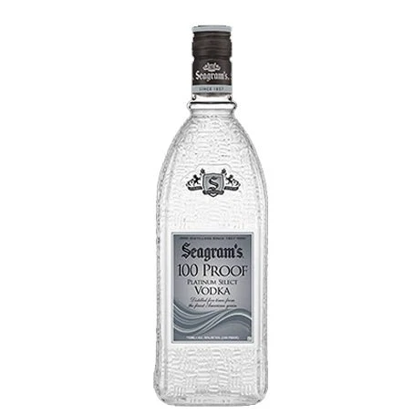 Seagram's Vodka - 100 Proof Platinum Select Vodka (10x50ml)
