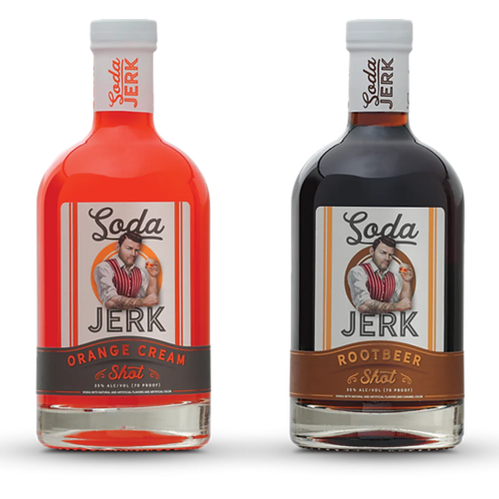 Soda Jerk Orange Cream & Rootbeer Vodka Bundle (750ml)