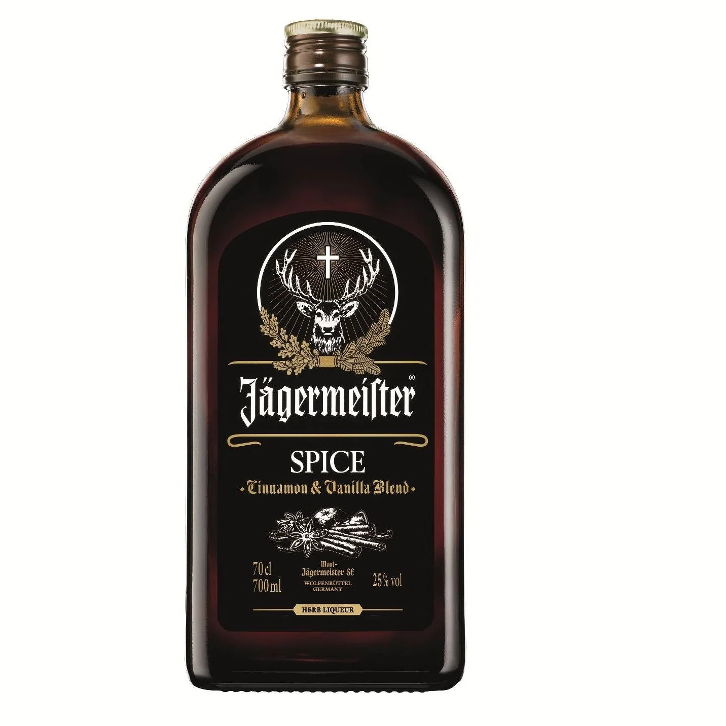 Jagermeister Spice Cinnamon & Vanilla Liqueur (750ml)