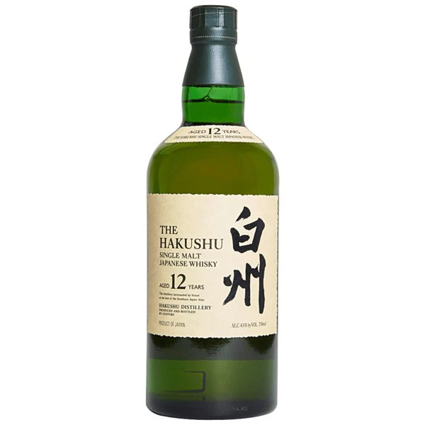 The Hakushu 12 Year Single Malt Japanese Whisky (750ml)