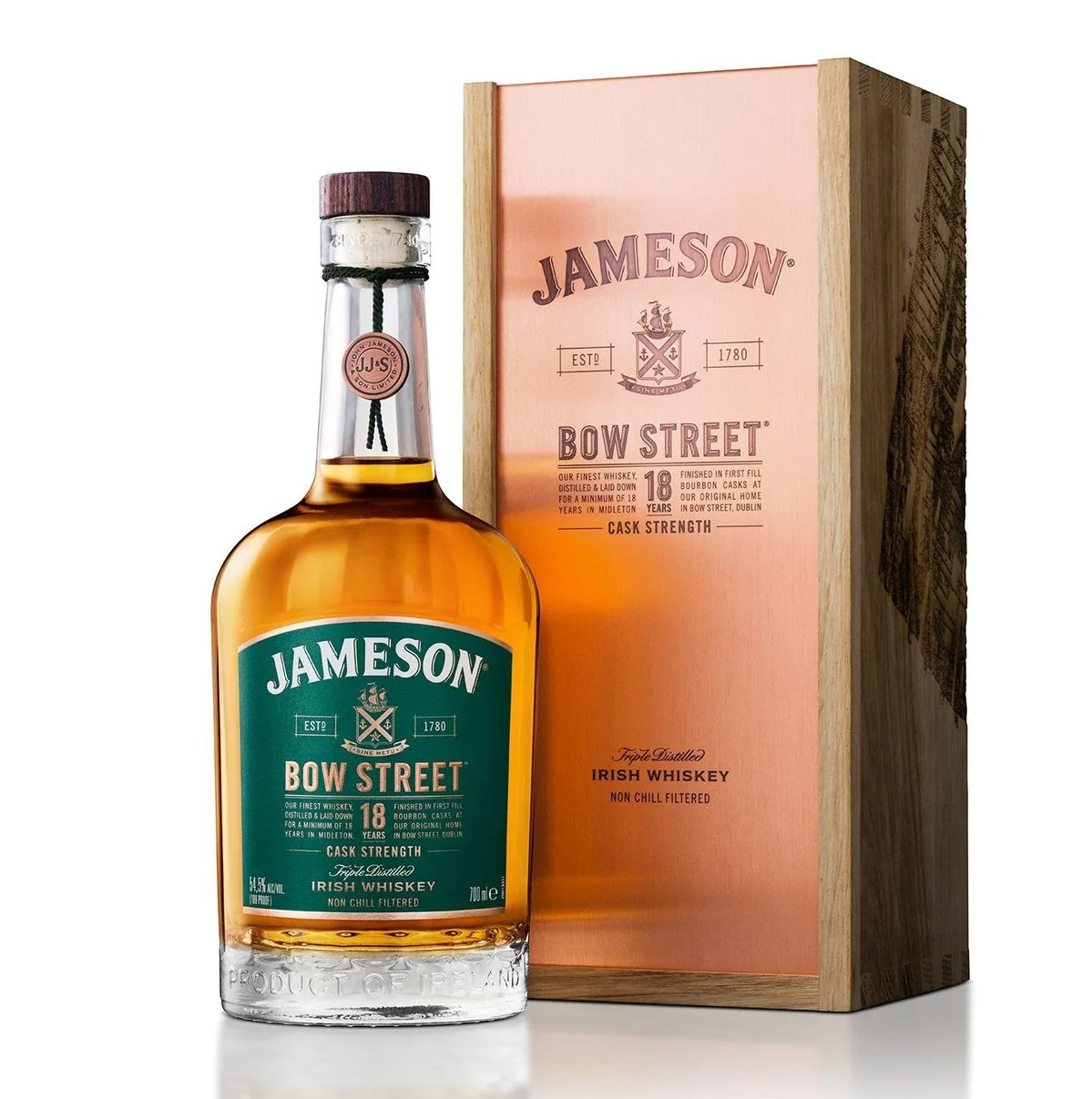 Jameson Bow Street 18 Years Irish Whiskey (750ml)