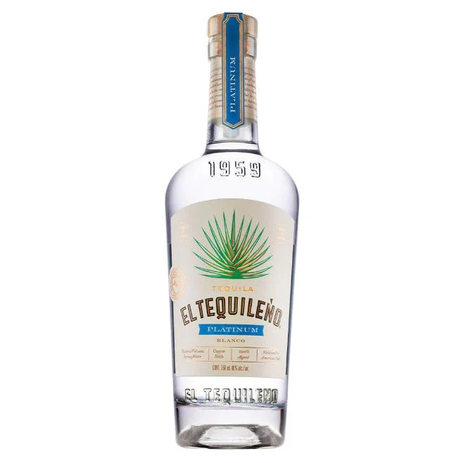 El Tequileno Platinum Blanco Tequila (750ml)