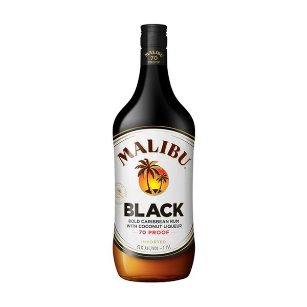 Malibu Black Rum (750ml)