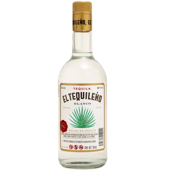 El Tequileno Blanco Tequila (750ml)
