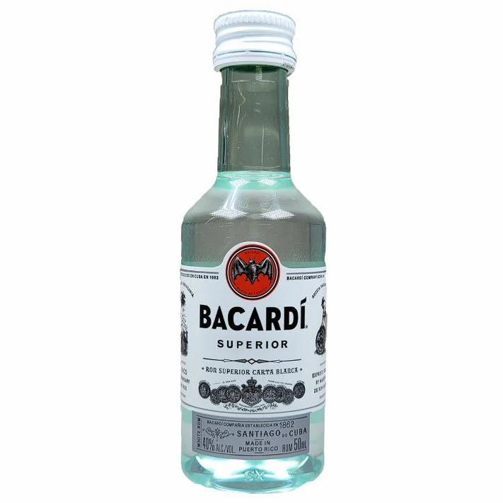 Bacardi Superior Rum (10x50ml)