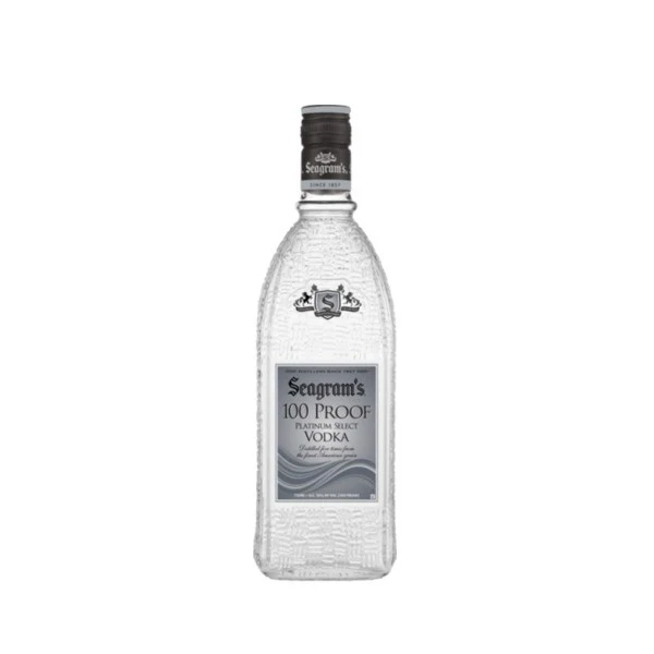 Seagram's Vodka - 100 Proof Platinum Select Vodka (750ml)