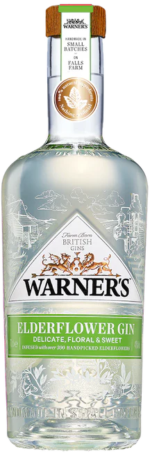 Warner's Elderflower Flavoured Gin 750ml