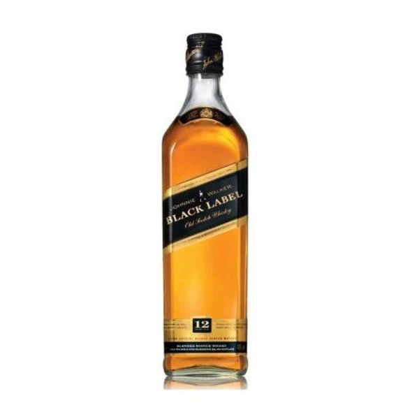 Johnnie Walker Black Label Blended Scotch Whisky - Aged 12 Years (375ml)