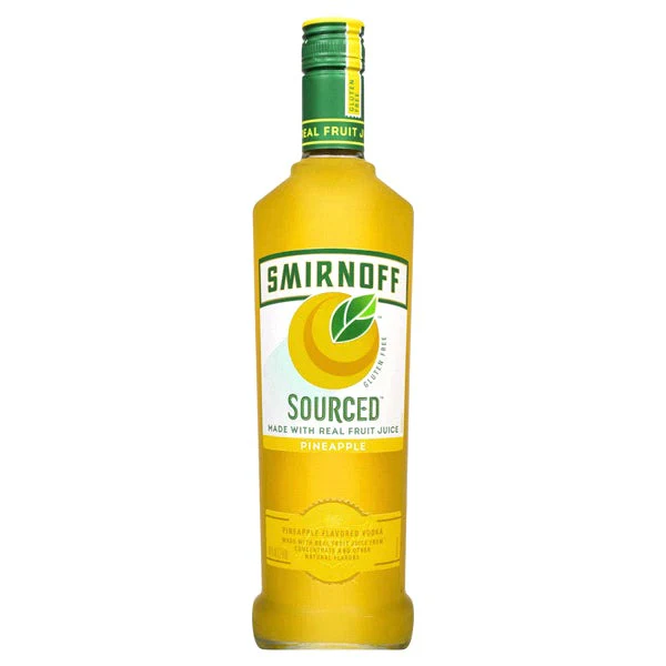 Smirnoff Sourced Vodka Pineapple (750ml)