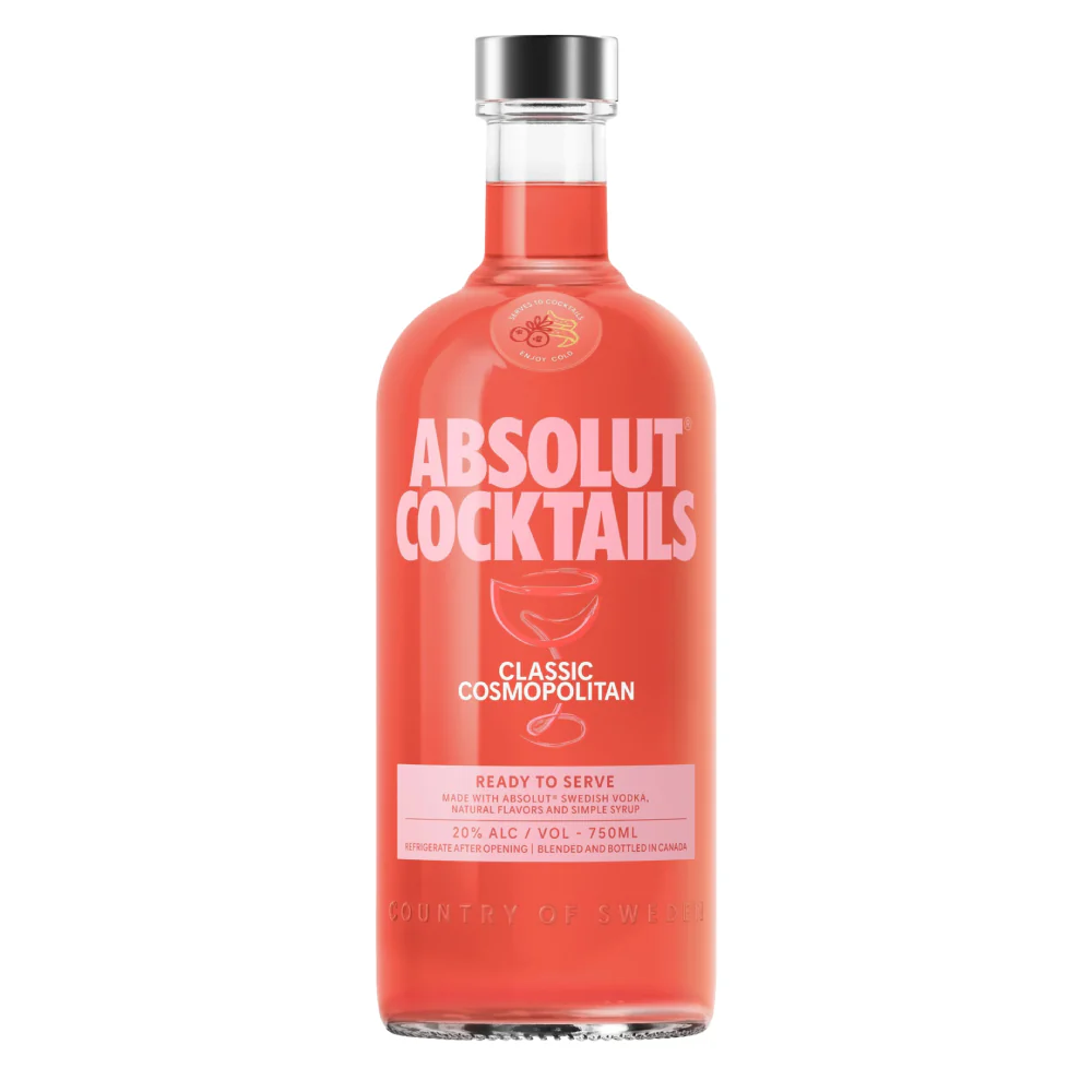 Absolut Cocktails Classic Cosmopolitan (750ml)