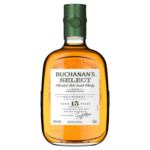 Buchanan's Select Blended Malt Scotch Whisky - Aged 15 Years (750ml)