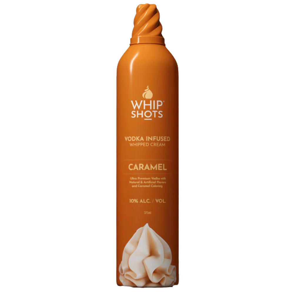 Whip Shots Vodka Infused Caramel Whipped Cream (375ml)