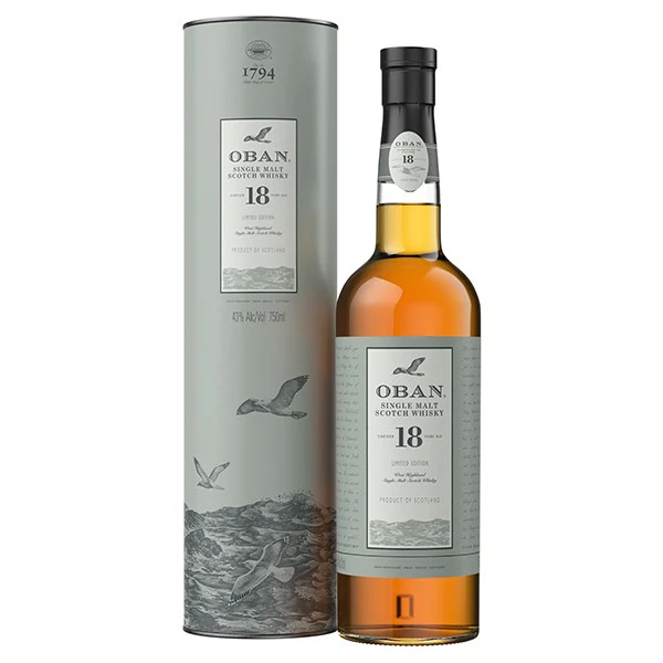 Oban 18 Year Old - Single Malt Scotch Whisky (750ml)