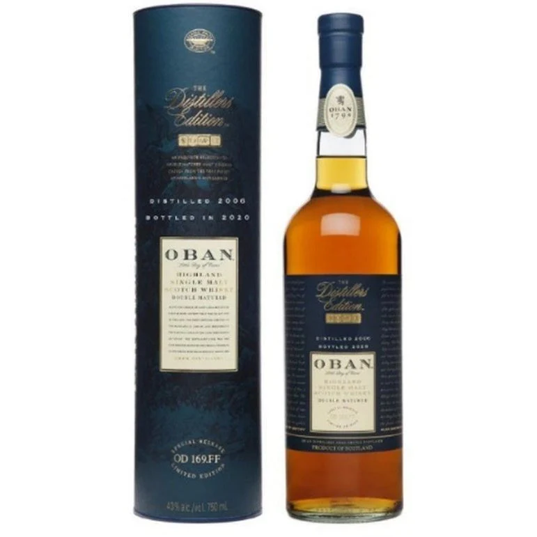 Oban Highland Single Malt Scotch Whisky Double Matured (750ml)