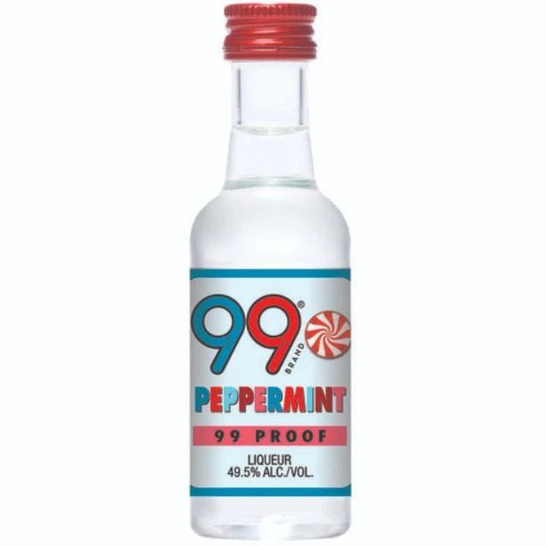 99 Brand Peppermint Liqueur (12x50ml)