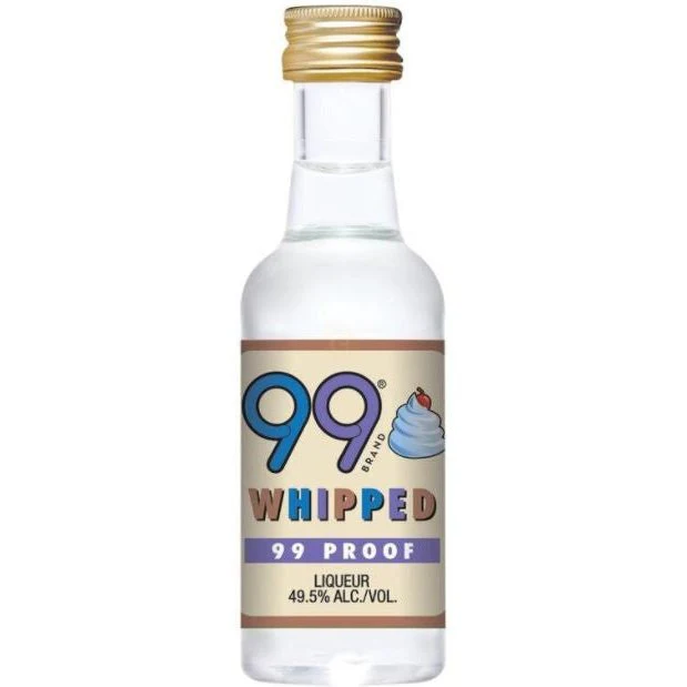 99 Brand Whipped Liqueur (12x50ml)