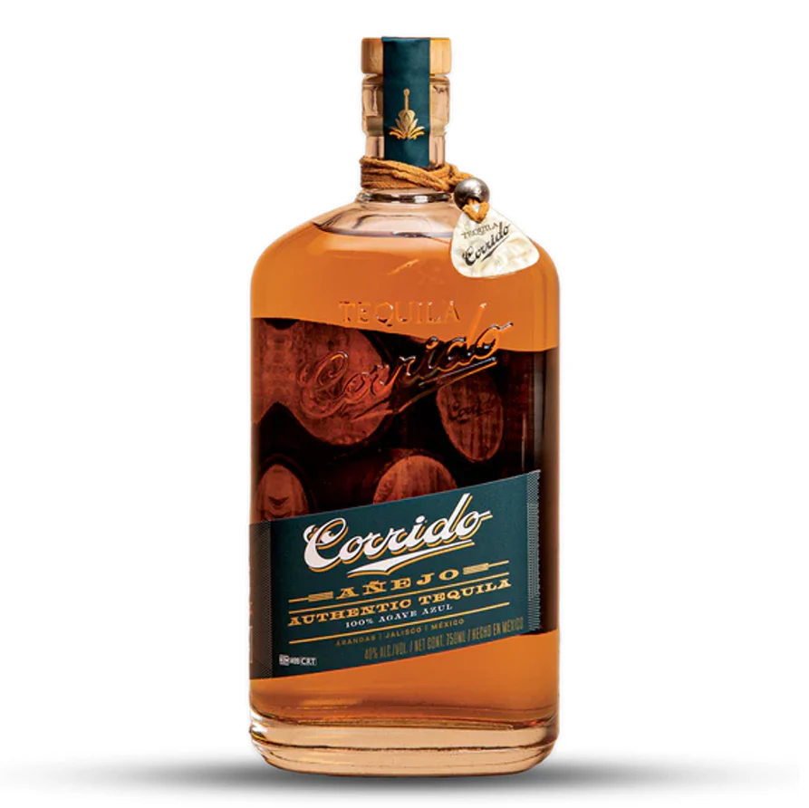 Corrido Anejo Authentic Tequila (750ml)
