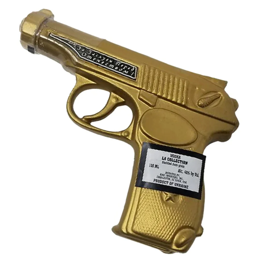 Makarov La Collection Vodka - Pistol Shaped Vodka Bottle (100ml)
