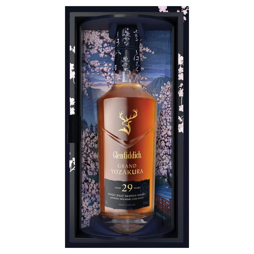 Glenfiddich Grand Yozakura Aged 29 Years Scotch Whiskey (750ml)
