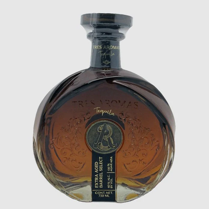 Tres Aromas Extra Aged Anejo Barrel Select Tequila (750ml)