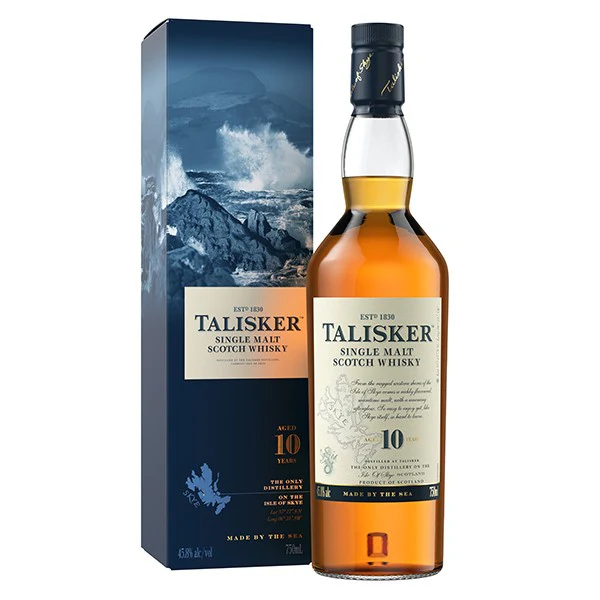 Talisker Single Malt Scotch Whisky - Aged 10 Years (750ml)
