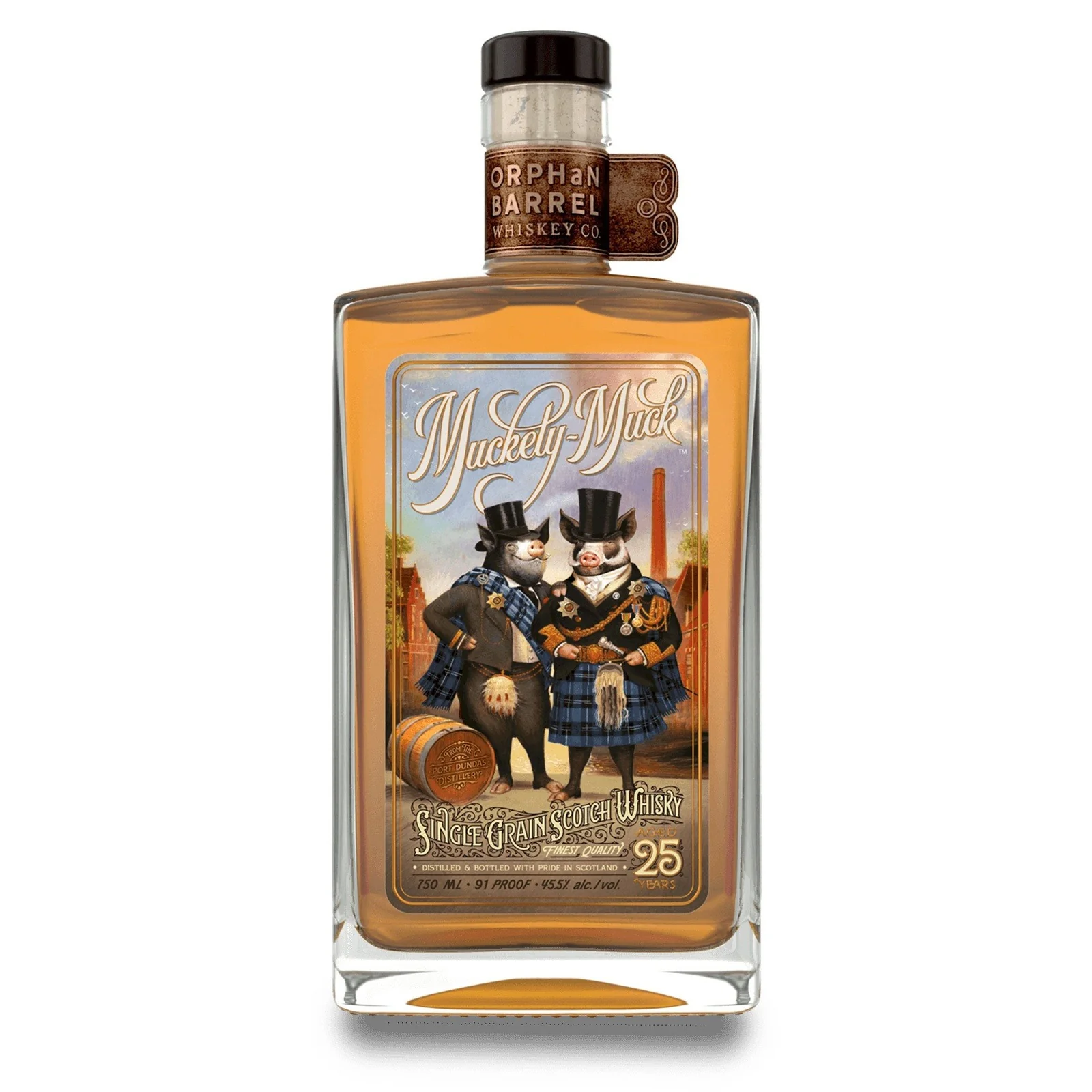 Orphan Barrel Muckety-Muck Aged 25 year Scotch Whisky (750ml)