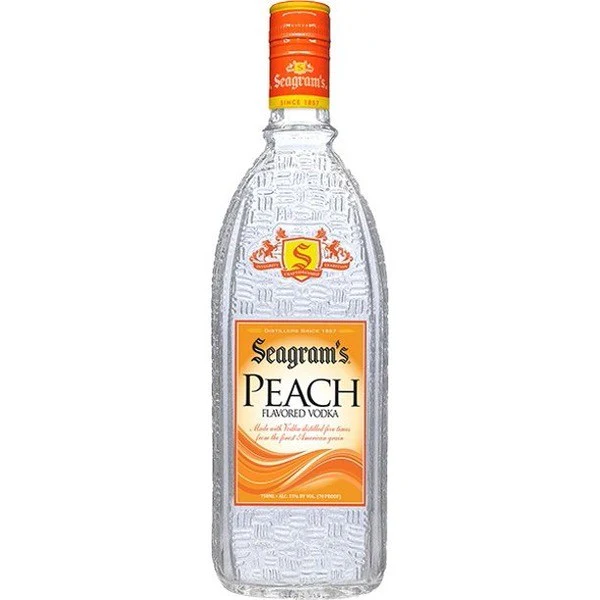 Seagram's Vodka - Peach Flavored Vodka (750ml)